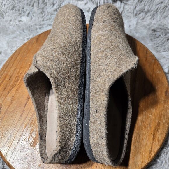 Taos Women 11 Men 9 Unisex Wool Clogs Low Slip On Comfortable Portugal Made Mule - Picture 4 of 12